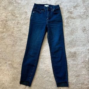 Good American - Dark Blue Skinny Jean - Size 00/24